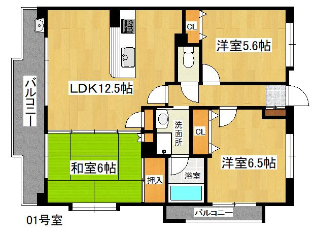 【間取り】 | カーサフェリーチェ淡海