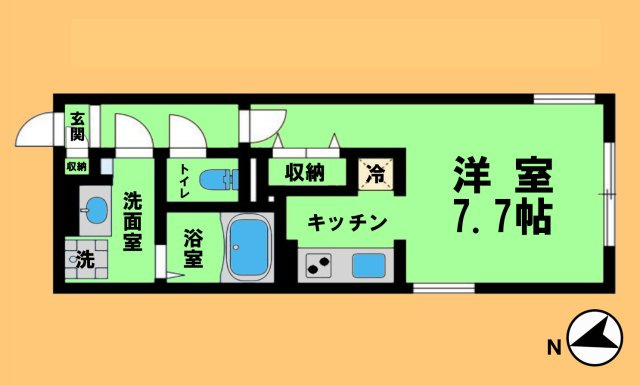 LUORE城西の間取り