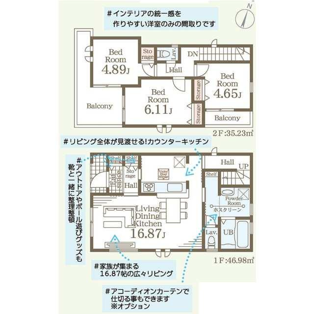 博多区麦野1丁目の間取り| 