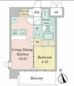 スプランディッド大須門前町の間取り