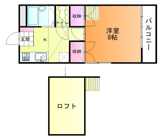 ジョイフル上原の間取り