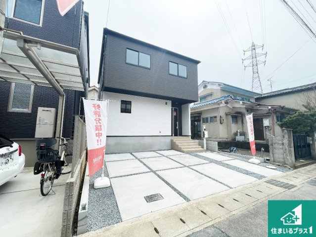 京都市伏見区桃山南大島町　第1期　新築一戸建ての外観|お客様に長く安心して住んでいだだける事にこだわった家づくり！住んでからのアフターサービスにもしっかりと取り組んでいます！
