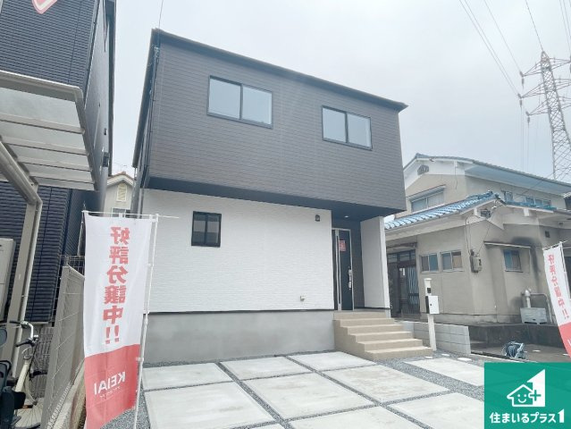 京都市伏見区桃山南大島町　第1期　新築一戸建ての外観|お客様に長く安心して住んでいだだける事にこだわった家づくり！住んでからのアフターサービスにもしっかりと取り組んでいます！