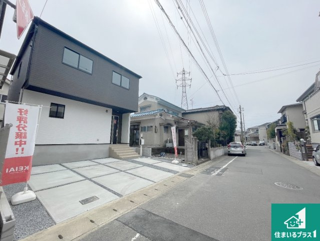 京都市伏見区桃山南大島町　第1期　新築一戸建ての外観|お客様に長く安心して住んでいだだける事にこだわった家づくり！住んでからのアフターサービスにもしっかりと取り組んでいます！