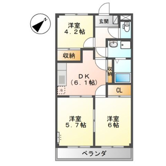 【間取り】 | ドルチェ井上
