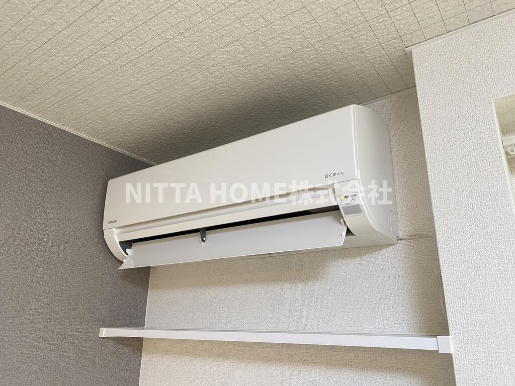 ルミエール　弥栄Ⅱのその他|エアコンも設置済み(^^♪