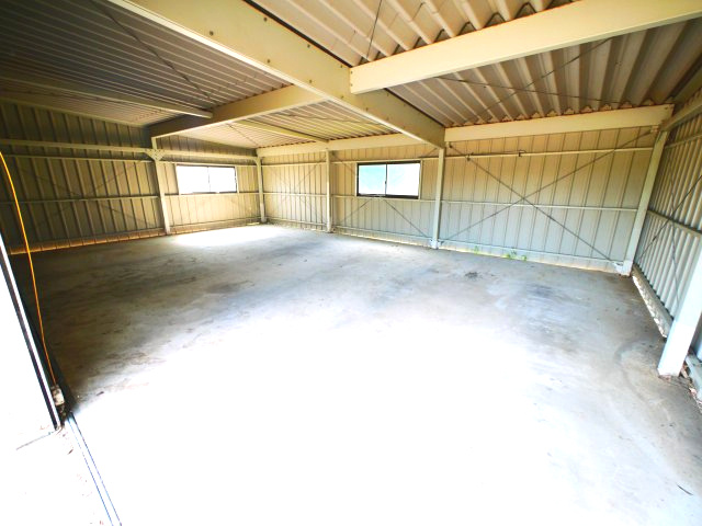 山武市島　和風中古戸建の駐車場|敷地約296坪 車庫3台可能 さんむ医療センター徒歩約10分 写真はリフォーム完了時のものになります