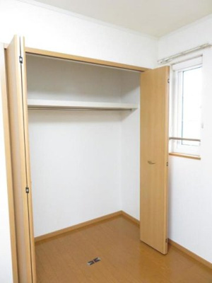 【収納】 | フルール　Ｂ | 十分な収納スペースがあります