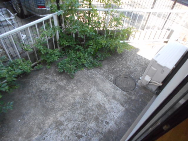 ミヤゴハイツ1のバルコニー