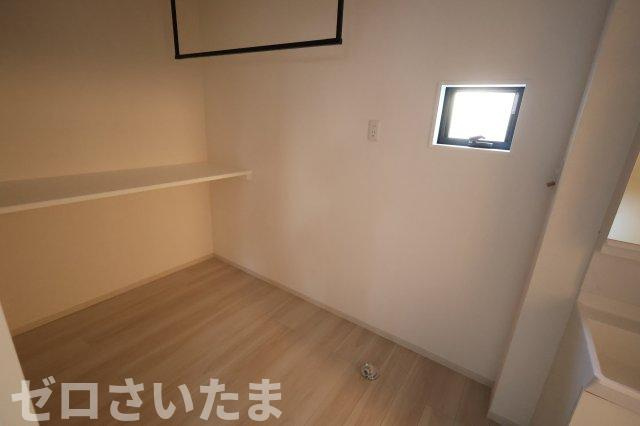 《仲介手数料無料》蓮田市馬込５丁目32新築一戸建てリガーレのランドリースペース