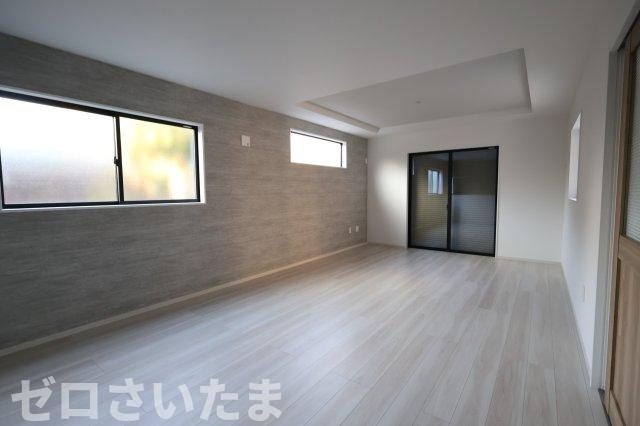 《仲介手数料無料》蓮田市馬込５丁目32新築一戸建てリガーレの居間・リビング