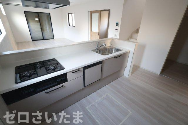 《仲介手数料無料》蓮田市馬込５丁目32新築一戸建てリガーレのキッチン