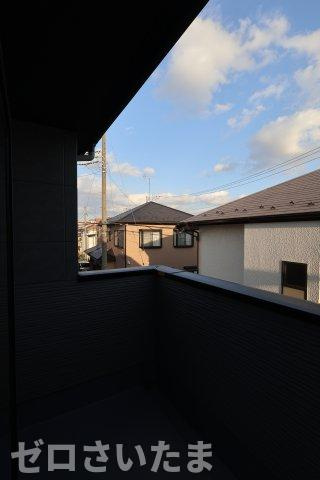 《仲介手数料無料》蓮田市馬込５丁目32新築一戸建てリガーレのバルコニー