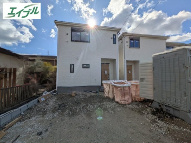 小牧市大字二重堀　新築戸建　7号棟の外観|防犯カメラ設置
スーパー・コンビニ近く