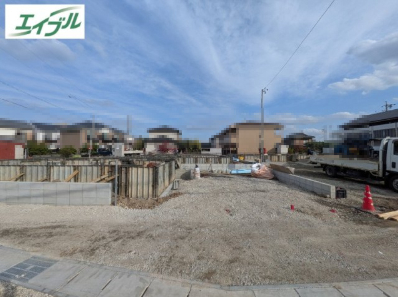 小牧市大字二重堀　新築戸建　4号棟の外観|建築中