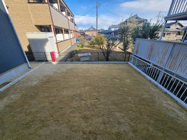 小牧市大字二重堀　新築戸建　１号棟の庭|お庭も活用できます