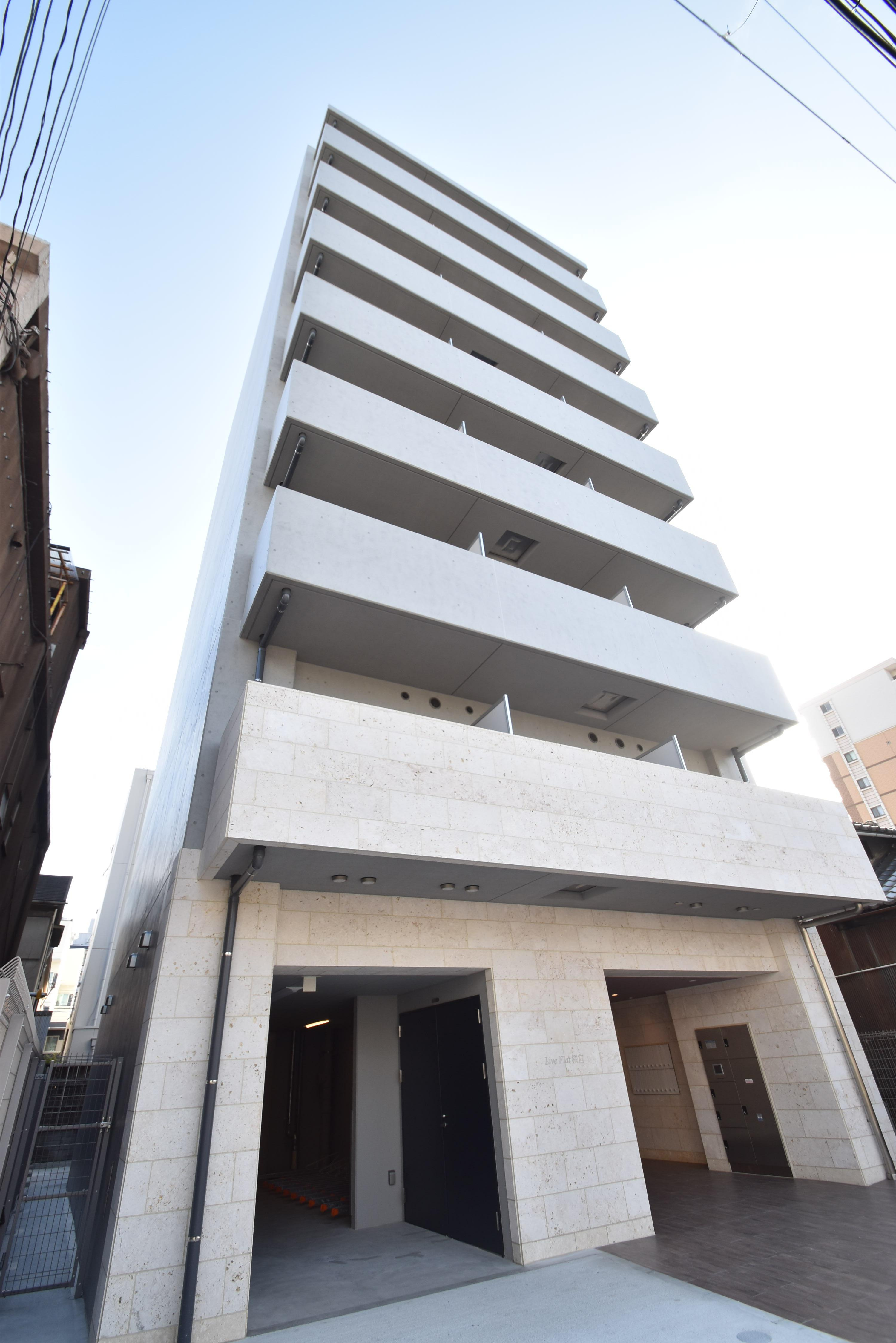 大阪市都島区中野町２丁目の賃貸マンションの外観