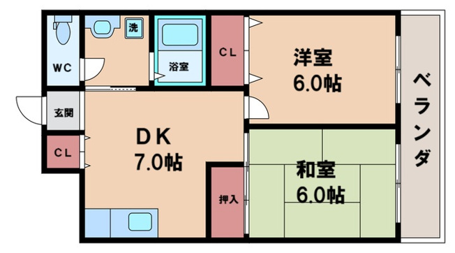 【間取り】 | Lakia Maison Abiko