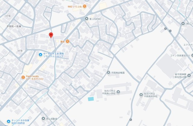 加古川市別府町別府　中古戸建の地図