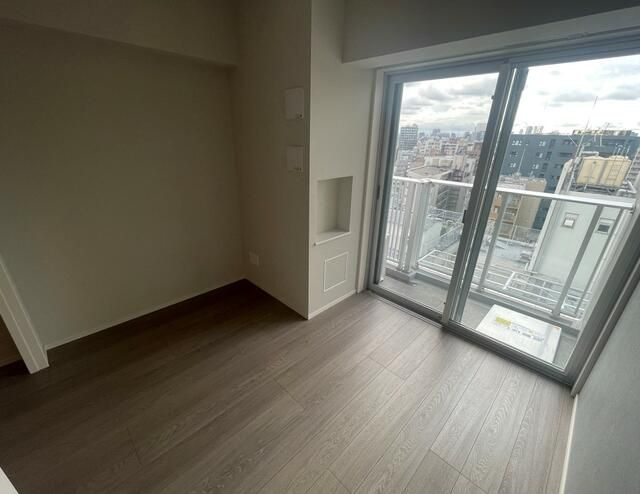 クレストコート蔵前レジデンスのバルコニー