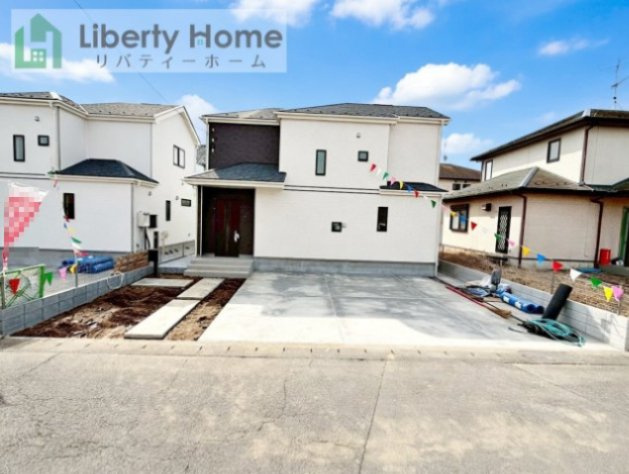 土浦市おおつ野6丁目10番　新築戸建　A号棟の駐車場