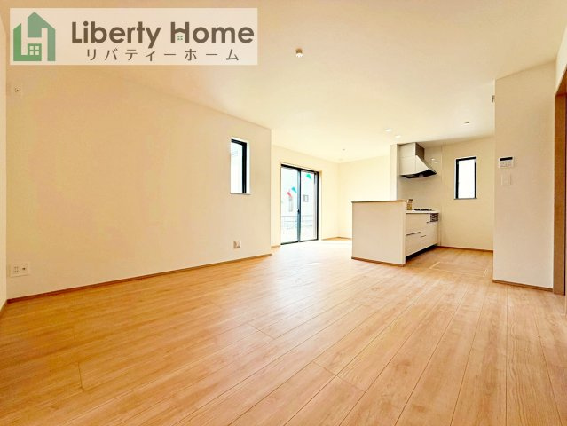 土浦市おおつ野6丁目10番　新築戸建　A号棟の居間・リビング