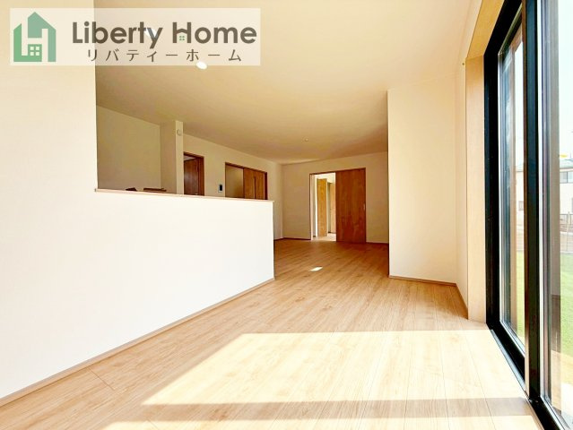 土浦市おおつ野6丁目10番　新築戸建　A号棟の居間・リビング