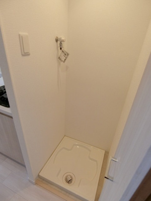 【設備】 | S-RESIDENCE都島 | 洗濯機置き場です