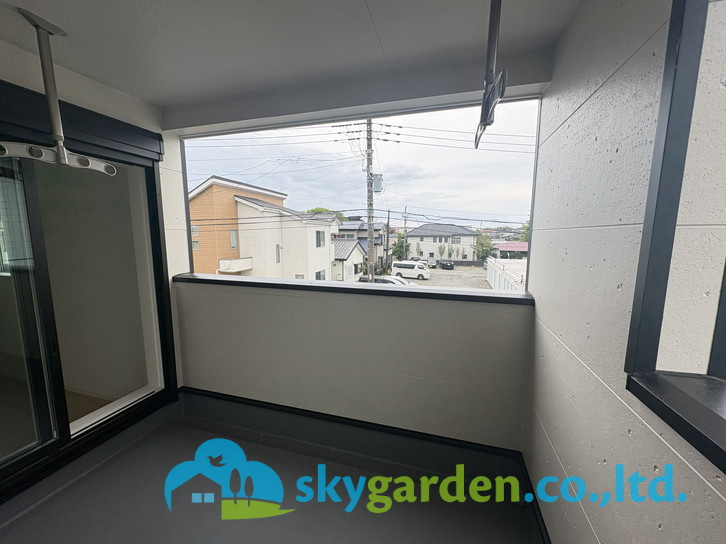 藤沢市大鋸第21　新築戸建　全2棟1号棟のバルコニー|インナーバルコニー