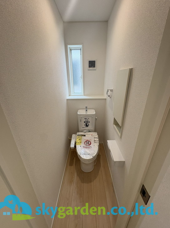 藤沢市大鋸第21　新築戸建　全2棟1号棟のトイレ|シンプルで使いやすいトイレです