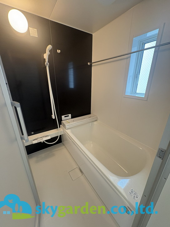 藤沢市大鋸第21　新築戸建　全2棟1号棟の浴室|日々の暮らしに欠かせないお風呂です