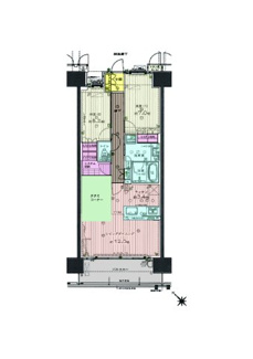 【間取り】 | セントアイナ藤が丘 | 今すぐのご案内可能です！→  0120-336-922　までお気軽にお問い合わせください。
