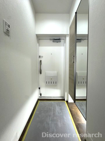 赤羽神谷サンハイツの玄関