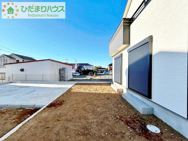 【庭】 | 土浦市右籾2448番　新築戸建　A号棟 | お庭付物件になります！お庭遊びや、プールなどお子様も大喜び(^^)