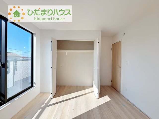 【収納】 | 土浦市右籾2448番　新築戸建　A号棟 | 全室にクローゼットが付いていて、お部屋の住空間もスッキリ広々使えそうです(^^)