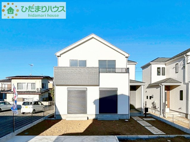 【外観】 | 土浦市右籾2448番　新築戸建　A号棟 | デザイナーズのようなお洒落な外観です(^^♪