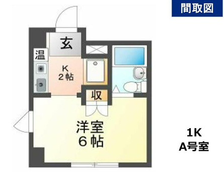 昭和区　ブレースデント杁中の間取り
