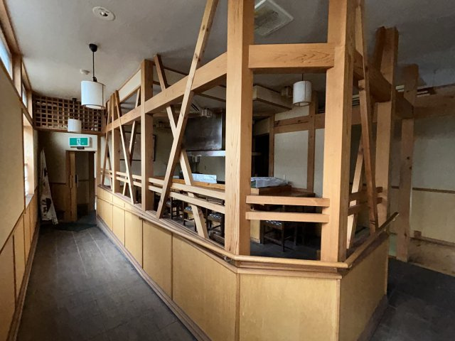 【内装】 | 【店舗】大仙市大曲丸の内町 大曲駅西口徒歩7分、居酒屋店舗の居抜き物件 飲食店街立地
