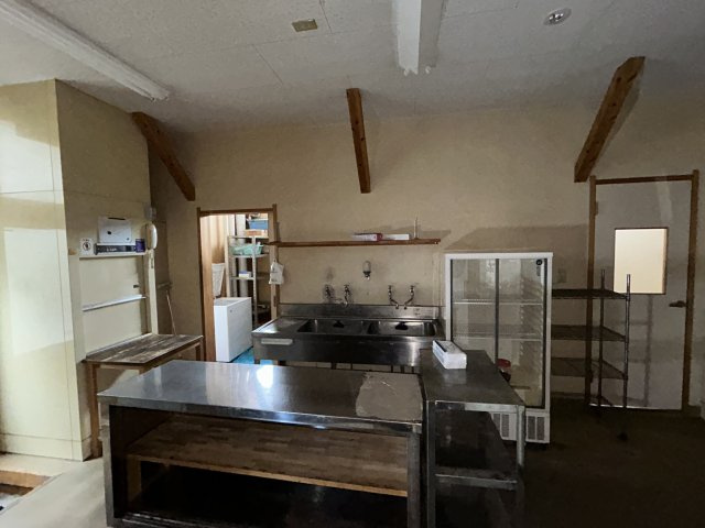 【キッチン】 | 【店舗】大仙市大曲丸の内町 大曲駅西口徒歩7分、居酒屋店舗の居抜き物件 飲食店街立地