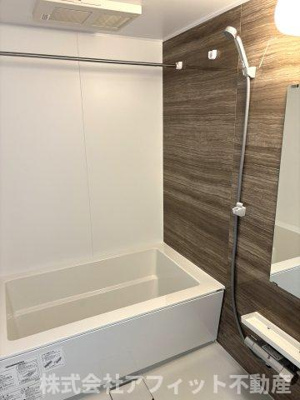 【浴室】 | ハレカピリナ新涯 | 追い焚き機能付き