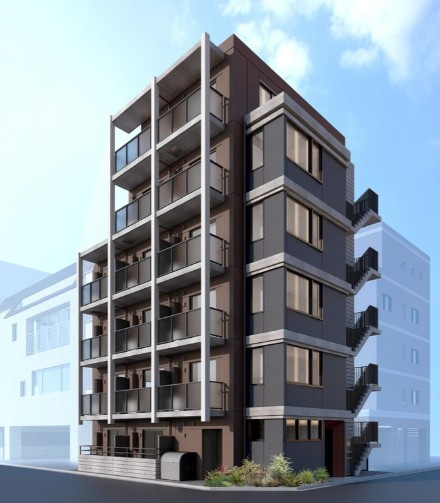 グローリオシェルト新宿山吹町の外観