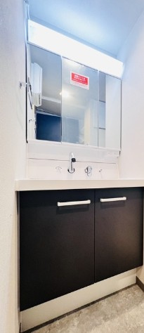 グローリオシェルト新宿山吹町の独立洗面台