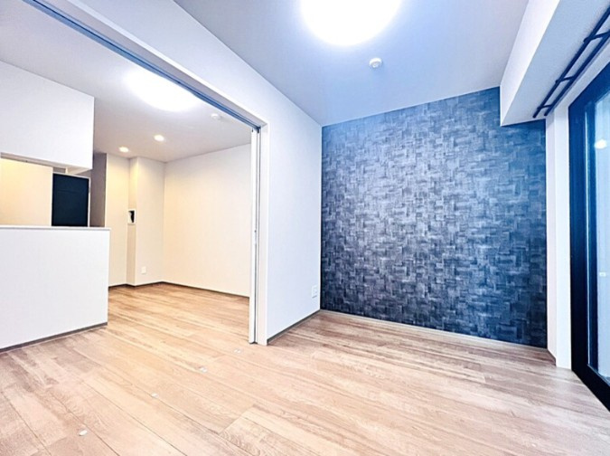 グローリオシェルト新宿山吹町の寝室