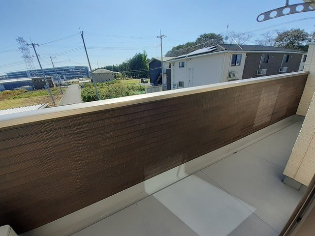 カレントヴィラⅢ　Ｂのバルコニー