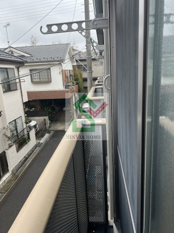 ノーヴァひばりが丘のバルコニー