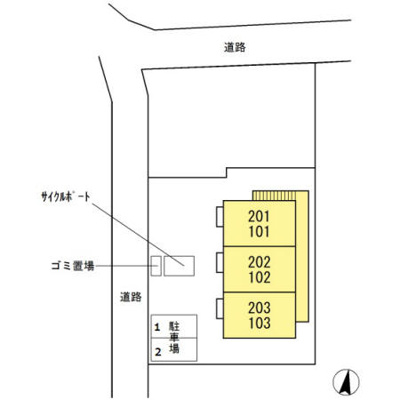 【区画図】 | ゼルコヴァ北野