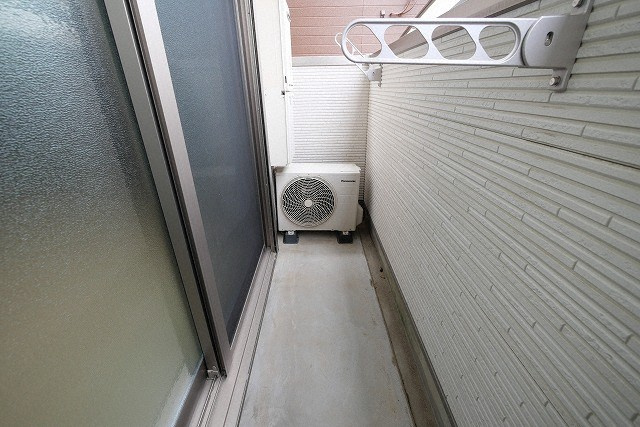 フジパレス鶴見Ⅱ番館のバルコニー