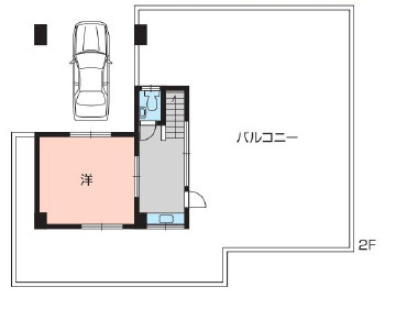 小田原市荻窪　中古戸建の間取り