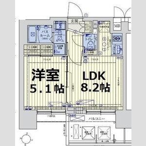 スワンズシティ梅田シエロの間取り