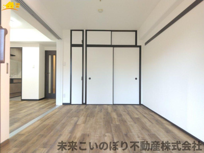 【洋室】 | ライオンズガーデン花崎Ｊ棟 | 落ち着いた色調の洋室です